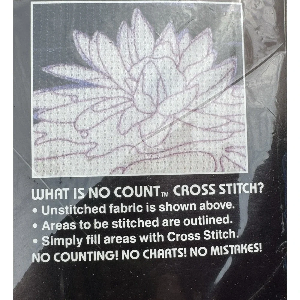 Vintage 1988 Dimensions Common Loon Cross Stitch Kit Wondering Moment Sealed